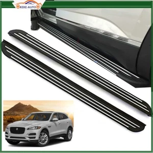 estriberas peldaños laterales pedales barra Nerf aptos para Jaguar F PACE F-PACE 2016-22 - Imagen 1 de 4