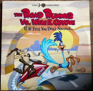 If At First You Don't Succeed LaserDisc US NTSC Road Runner Looney Tunes Movie - Picture 1 of 3