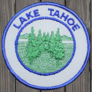 Vintage Lake Tahoe Embroidered Patch — Sew On - Picture 1 of 2