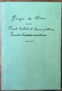 DE CHIRICO PICCOLO TRATTATO DI TECNICA PITTORICA VANNI SCHEIWILLER - Foto 1 di 7