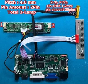 HDMI DVI VGA Audio Board for 17.0" 1440x900 2 ch 6-bit HSD170MGW1-A00 -A01 -A02 - Picture 1 of 2
