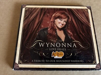 Wynonna Judd Love Heals A Tribute To Our Wounded Warriors Cracker Barrel CD 2010 - Imagem 1 de 4