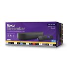 Roku 9102RW Streambar 4K/HD/HDR Streaming Media Player with Voice Remote