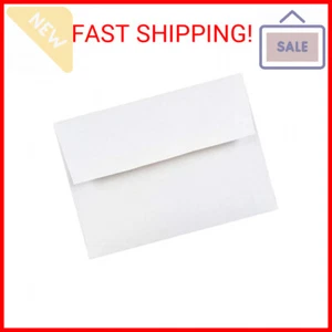 JAM PAPER 4Bar A1 Invitation Envelopes - 3 5/8 x 5 1/8 - White - 50/Pack - Picture 1 of 2