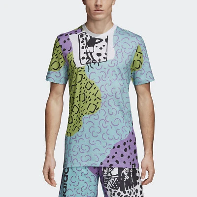 ~Adidas COLLECTIVE MEMORIES TEE Shirt COACHELLA Pop-Art Top Superstar~Mens sz XL - Image 1 of 4