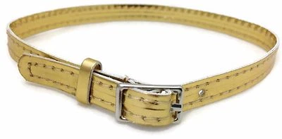 DORI'S DOLL BOUTIQUE Gold Belt with Buckle for 18 inch Doll Clothes Girl Accessories