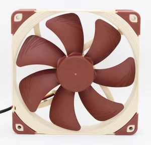 Noctua NF-A14 ULN - 140mm Premium Quality Quiet Fan for PC Case, 3-Pin, 800 RPM - Picture 1 of 8