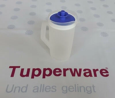 Tupperware * Piroschka Milchkännchen Vacuumdeckel ca. 200 ml * blau+transparent - Bild 1 von 2