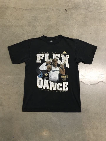 2010 Adidas John Wall ‘Flex Dance’ Wizards Rookie NBA Draft T-Shirt Mens Medium Cover