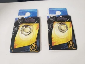 MARVEL Black Panther Necklace ~ NEW X2 RARE!!! HTF licensed merchandise - Picture 1 of 4
