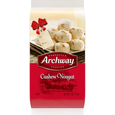 Archway Cookies, Cashew Nougat Cookies, 6 Ounce - Image 1 of 4