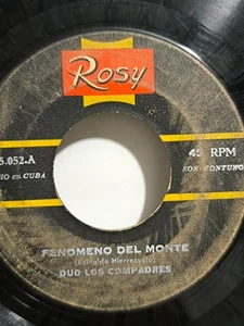 DUO LOS COMPADRES-FENOMENO DEL MONTE SON MONTUNO ULTRA RARE ROSY CUBA LISTEN🎵🎵 - Picture 1 of 4