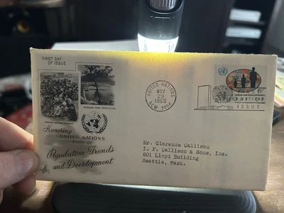 First day of issue United Nations November 29, 1965, New York (item number 0001  - Image 1 of 4