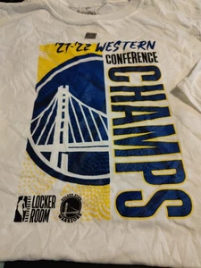 Golden State Warriors NBA Western Conference Locker Room T-Shirt Herren 3XL Neu mit Etikett - Bild 1 von 2