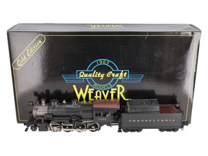 Weaver 7609 O BRASS Pennsylvania H-10 2-8-0 Consolidation Steam Loco - 3 Rail EX - Picture 1 of 12