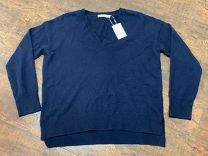 NWT Peter Millar Women's 100% Cashmere Sweater Artisan Crafted V-Neck Large $530 - Picture 1 of 9