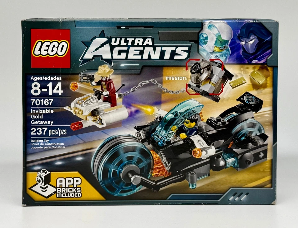 LEGO 70167 - UA Invizable Gold Getaway - новый в коробке - редкая в отличном состоянии!! - Изображение 1 из 4