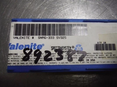 1 ¡NUEVO! Insertos de carburo de valenita QTY10 SNMG 333 SV325 Foto 1 de 2