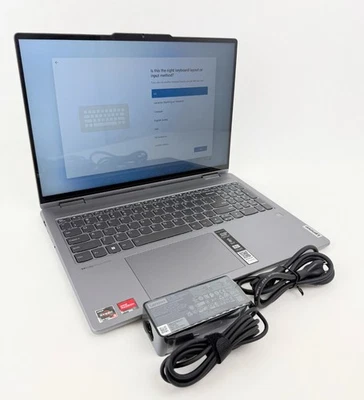 Lenovo Yoga 7 16ARP8 16" 1920x1200 Touch Ryzen 5 7535U 8GB 512GB SSD W11H - Image 1 of 4