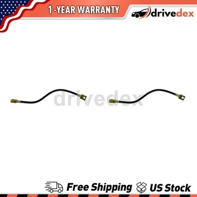 Par de mangueras Dorman - primera parada de línea de freno para Ford Bronco 1976 1977 Foto 1 de 4