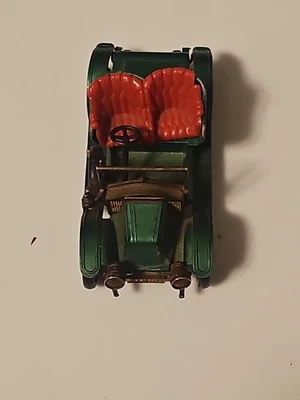 Modelos Lesney de Antaño Verde 1911 Renault Nº 2 coches de juguete hechos en Inglaterra Foto 1 de 4