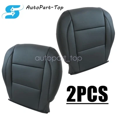 New For 2004-2010 Infiniti QX56 Front Driver & Passenger Bottom Seat Cover Black - Изображение 1 из 4