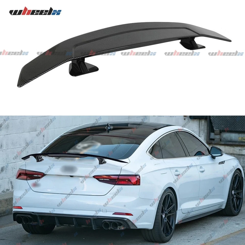Alerón trasero de carbono para maletero GT Sport Wing 47" Fit Audi A3 S3 RS3 A4 S4 A5 A6 Foto 1 de 4