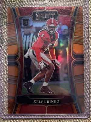 2023 Panini Select Draft Picks - Concourse Kelee Ringo #25 Orange Prizm /49 (RC) - Image 1 of 2