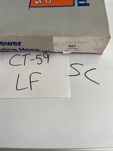 Manguera de presión de dirección asistida federada, 667 - Imagen 1 de 4