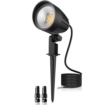 MEIKEE 7W Iluminación de Paisaje de Baja Tensión con Conectores, 2700K Blanco Cálido La... Foto 1 de 4