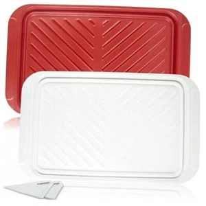 Grilling Prep and Serve Trays, BBQ Tray for Raw Meat Prep and Finished Cooked - Picture 1 of 8