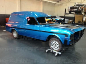 FORD XW GT HO FALCON " STRIPES & SUPER ROO Stickers " FREE Glovebox Decal - Picture 1 of 3