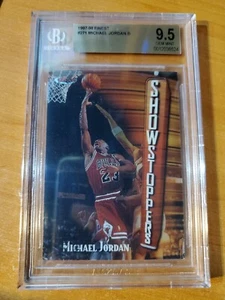 1997-98 Topps Finest Michael Jordan Card #271 BGS 9.5 Gem Mint - Picture 1 of 2
