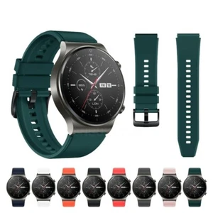 For Huawei Watch GT 2 Pro Strap Silicone Fitness Watch Wrist Band - Picture 1 of 20