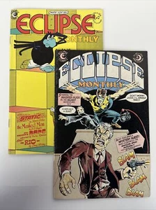 Eclipse Comics ECLIPSE MONTHLY (1983-1984) #2, 6 Set Of 2- Free Shipping - Picture 1 of 5