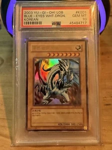 Blue-Eyes White Dragon 2003 - LOB-K001 - PSA 10 - Picture 1 of 3
