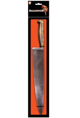 TRICK OR TREAT STUDIOS TRICK OR TREAT HALLOWEEN 1978 MICHAEL MYERS BUTCHERS PROP KNIFE PLASTIC 17" LONG