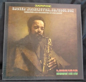 GROVER WASHINGTON, Jr., Soul Box QUADRAPHONIC USA 2LP Box Set - Picture 1 of 2