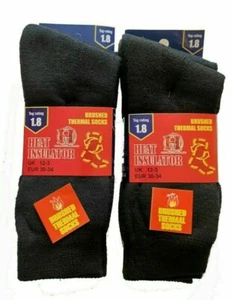 3x Pairs Boys Girls Thermal Socks Kids Children Soft Warm Winter Socks Sizes - Picture 1 of 1