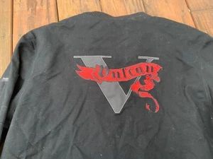 Kawasaki Vulcan Autopilot Jacket Large Black Motorcycle Jacket 100% Cotton NICE - Picture 1 of 5