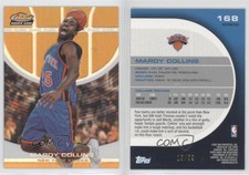 2005-06 Topps Finest 2006-07 Rookie Gold Refractor /59 Mardy Collins #168