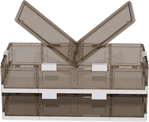 under Bed Storage Containers with Wheels, Plastic Stackable Underbed Storage ... - Picture 1 of 1