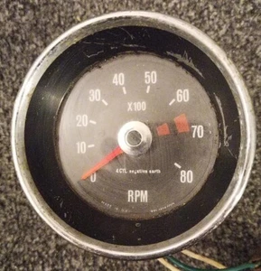 Vintage Smiths 4 Cylinder Negative Earth Rev Counter - Picture 1 of 4