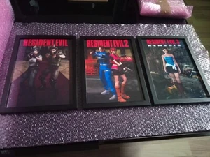 Resident Evil 1-3 Print Poster Bild Set im Rahmen mit Glasscheibe Hochwertig NEU - Bild 1 von 3