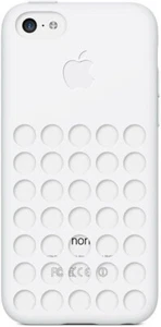 APPLE Funda para teléfono móvil - silicona - blanco - para iPhone 5c - Imagen 1 de 2