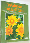 Wohnen im Grnen Verlag fr die Frau 1988 DDR Design Reklame Werbung ein Traum! 