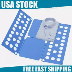 Adjustable T-Shirt Clothes Fast Folder Folding Board Laundry Organizer Child - Picture 1 of 11