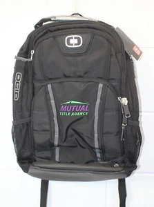 OGIO Axle Zaino Company Logo Viaggio Imbottito Laptop Nero, NUOVO! Nuovo con etichetta! - Foto 1 di 11