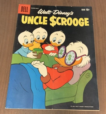 Walt Disney's Tío Scrooge Dell #25 1959 The Flying Dutchman Foto 1 de 4