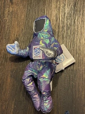 VTG Intel Inside Pentium II Space Man Bunny People Plush Beanie Metallic 90s NWT - Image 1 of 4